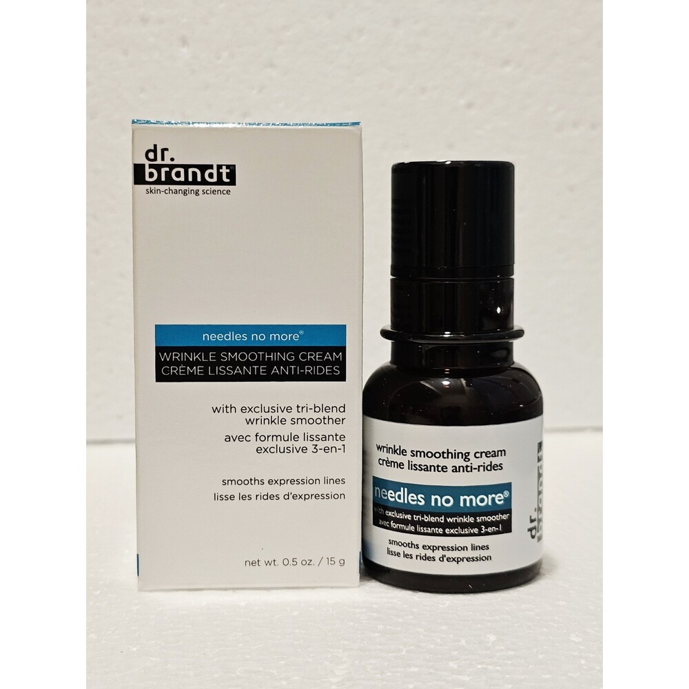 Dr. Brandt Needles No More Wrinkle Smoothing Cream.